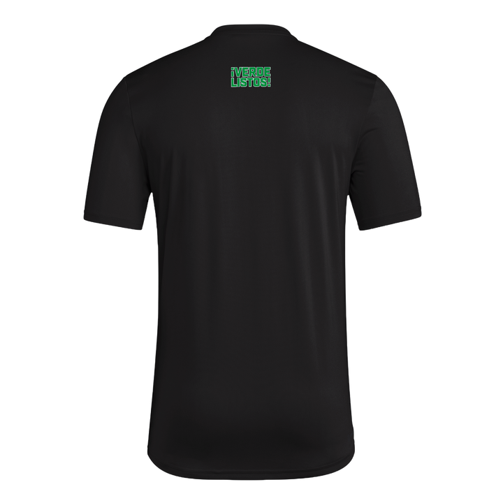 AUSTIN FC HOOK 25 HEARTBEAT BLACK TEE