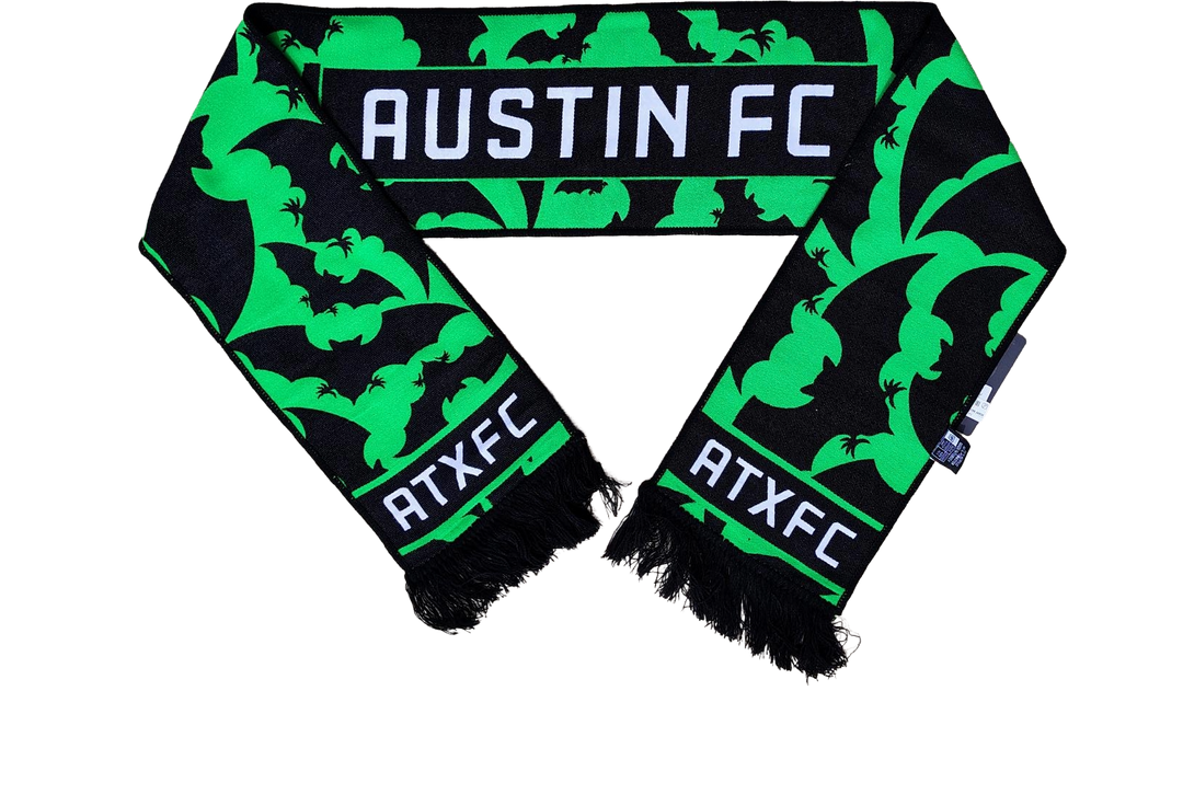 AUSTIN FC BATS WOVEN SCARF