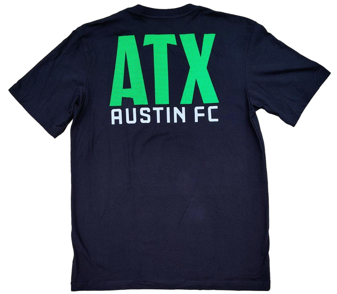 AUSTIN FC BLACK BILLBOARD PREGAME TEE 26