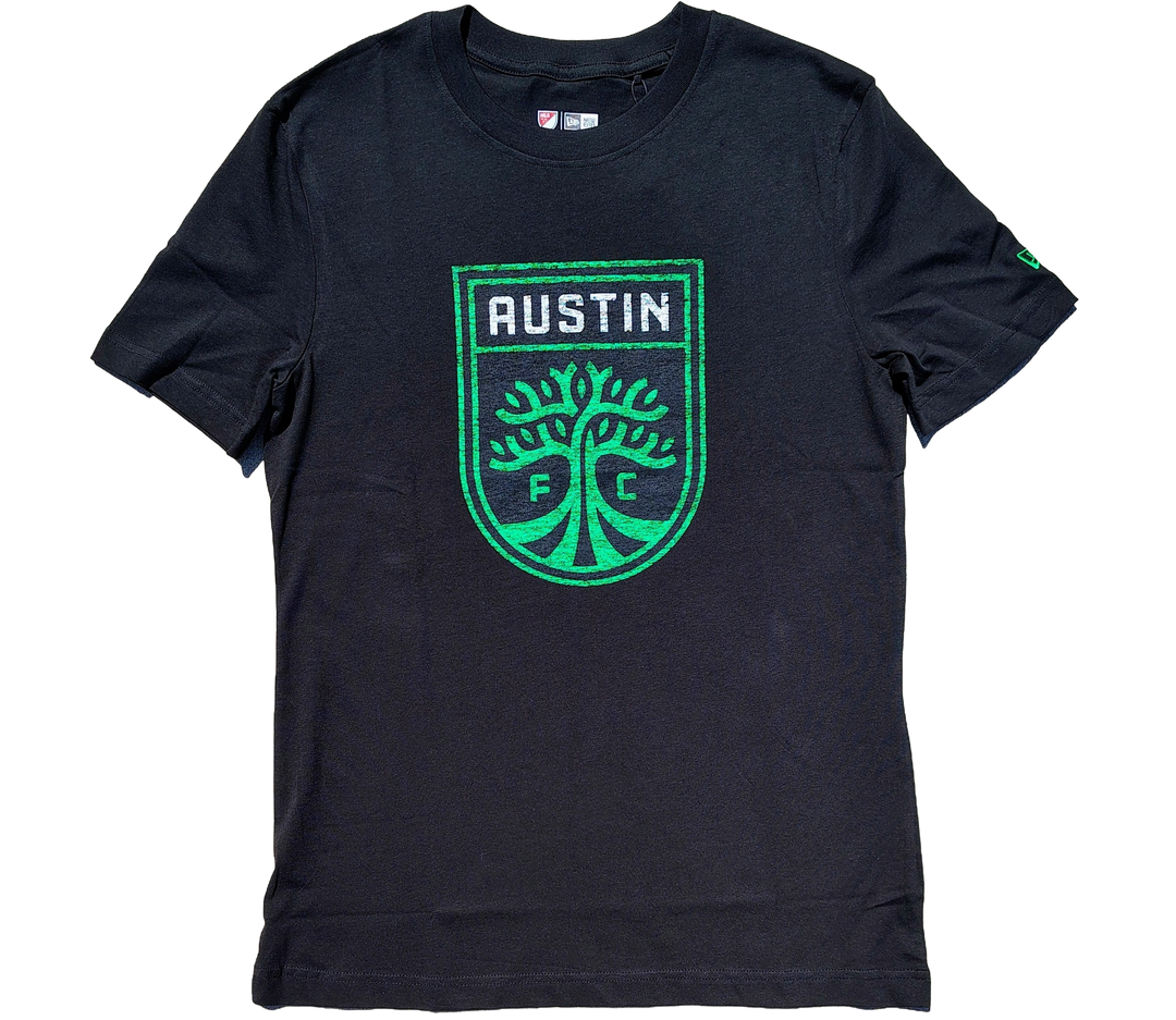 AUSTIN FC BLACK EVERGREEN TEE