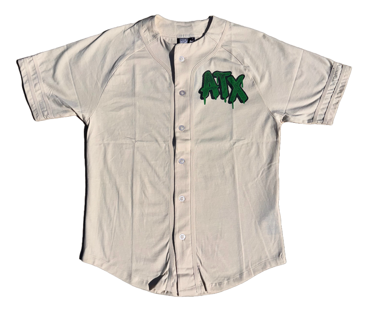 AUSTIN FC OFF WHITE BASEBALL JERSEY