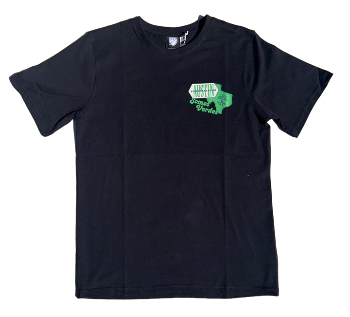 AUSTIN FC BLACK COWBOY LOGO TEE