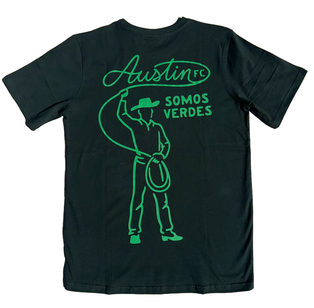 AUSTIN FC NEON COWBOY TEE
