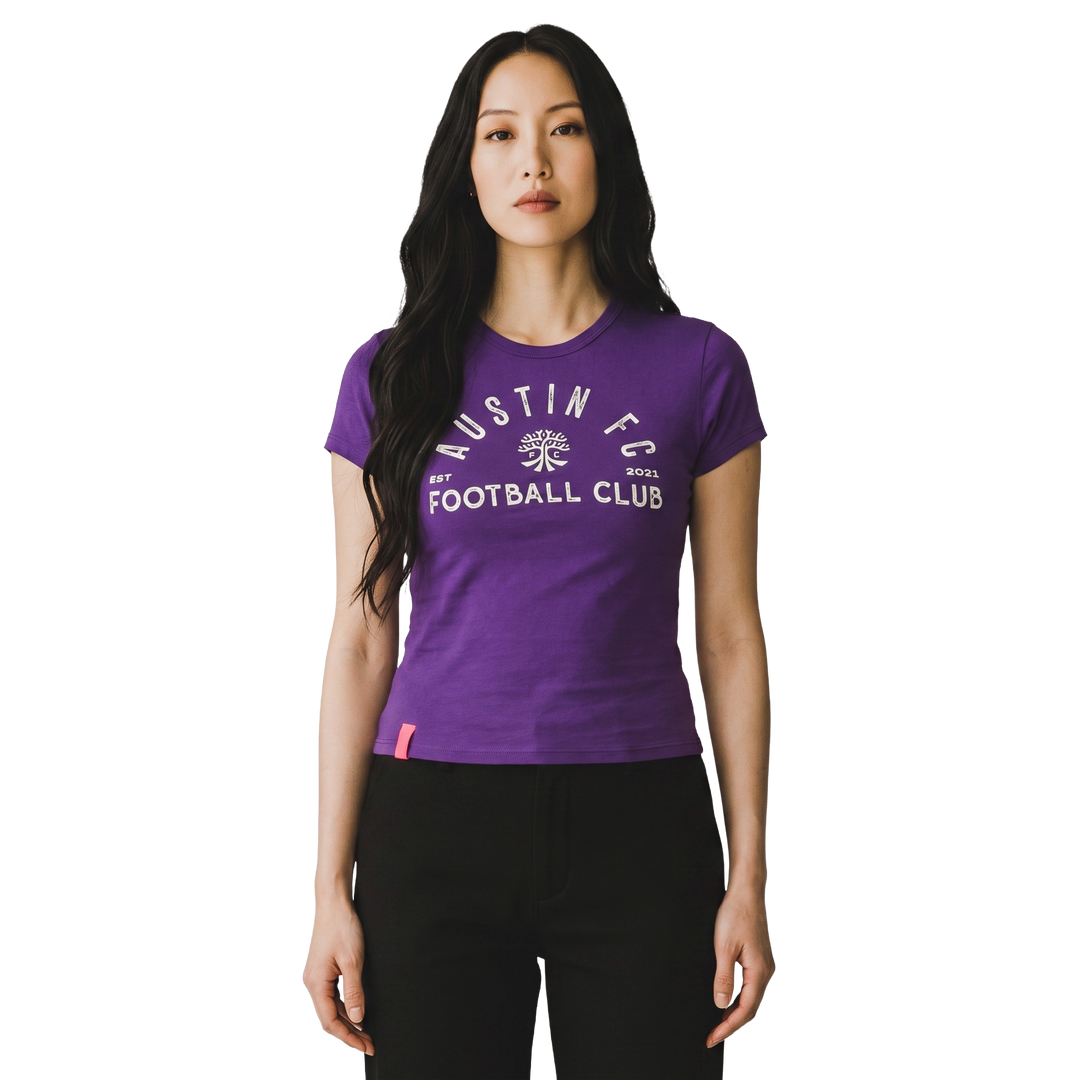 AUSTIN FC WOMEN'S PURPLE NAJA TEE