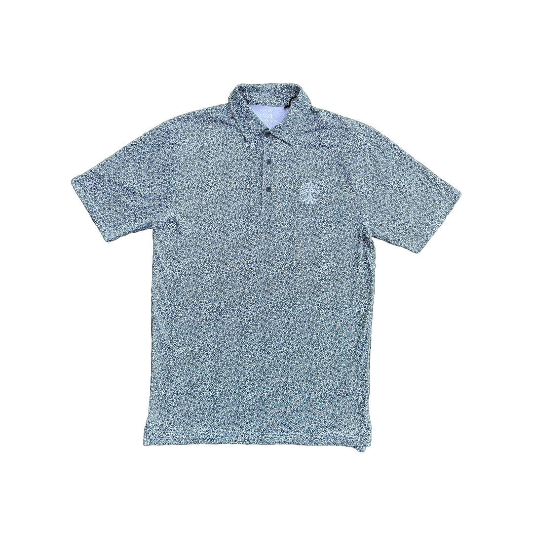 AUSTIN FC POLO FIELD DITZY SECONDARY GREEN