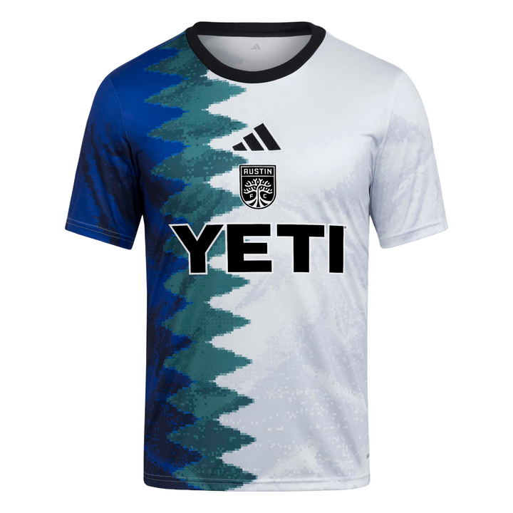 2025 AUSTIN FC YOUTH PIXELS TO PITCH PRE-MATCH TOP